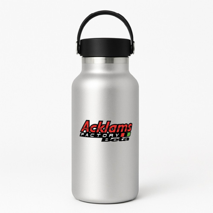 Acklams Factory Beta Stickers Decals 2x - DecalsHouse