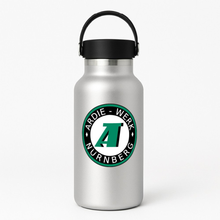 Ardie Logo Round Style 2 Stickers Decals 2x - DecalsHouse
