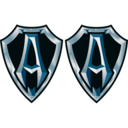 Arlen Ness Logo Badge Stickers Decals 2x - DecalsHouse