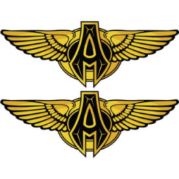 Arlen Ness Logo With Lettering Stickers Decals 2x - DecalsHouse