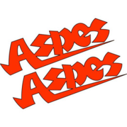 Aspes Logo Red Stickers Decals 2x - DecalsHouse