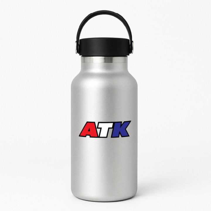 Atk Logo Bold Lettering Stickers Decals 2x - DecalsHouse