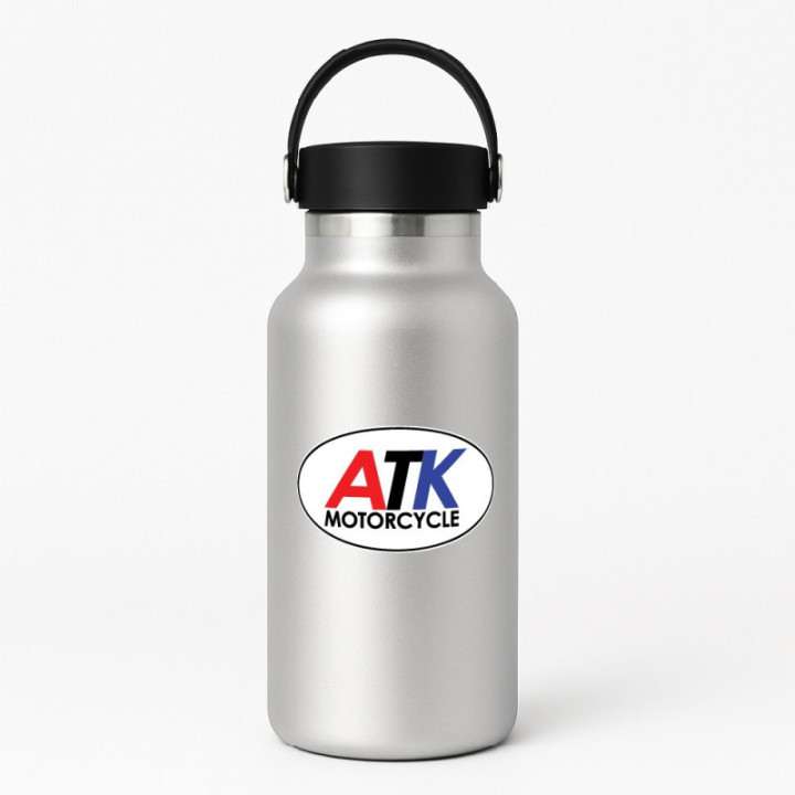 Atk Logo Oval Stickers Decals 2x - DecalsHouse