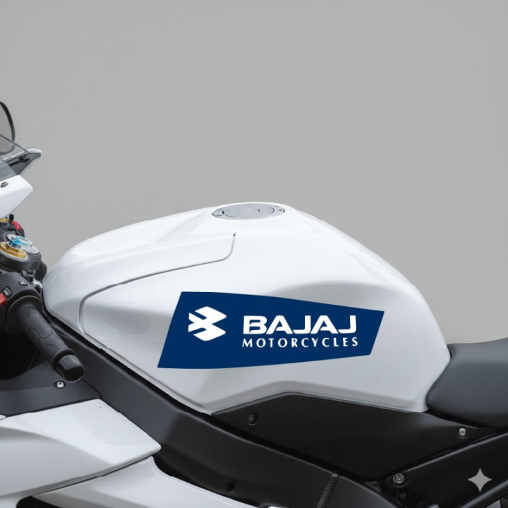 Bajaj Logo Stickers Decals 2x - DecalsHouse