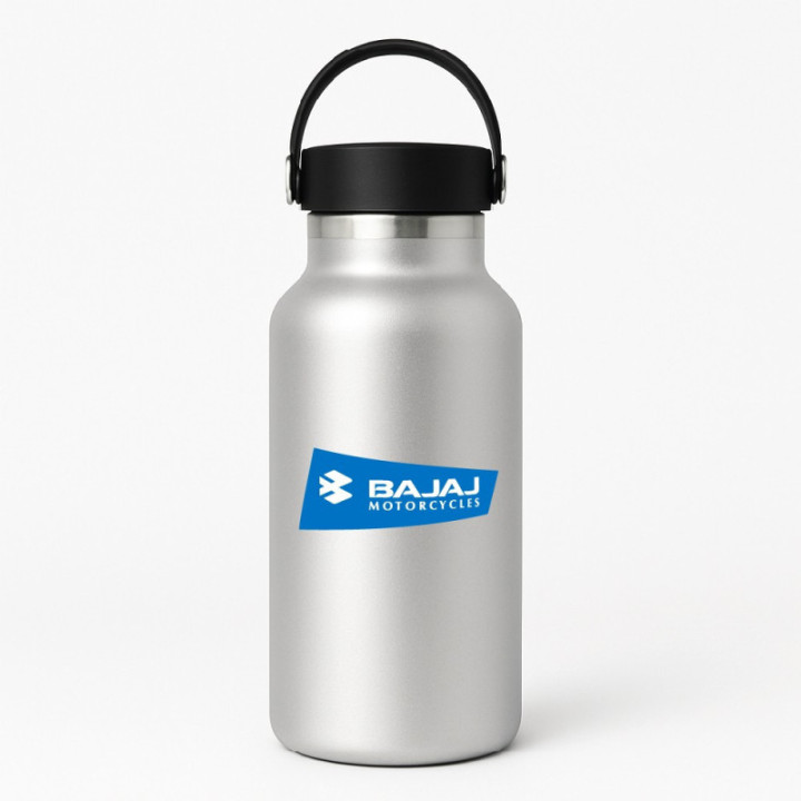 Bajaj Logo Style 2 Stickers Decals 2x - DecalsHouse