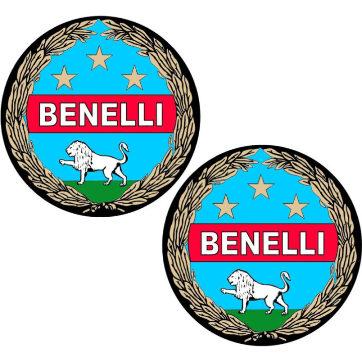 Benelli Logo Style 4 Stickers Decals 2x - DecalsHouse
