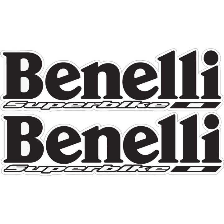 Benelli Superbike Stickers Decals 2x - DecalsHouse