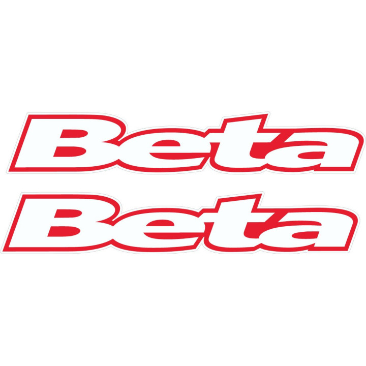 Beta Factory Suspension Stickers Decals 2x - DecalsHouse
