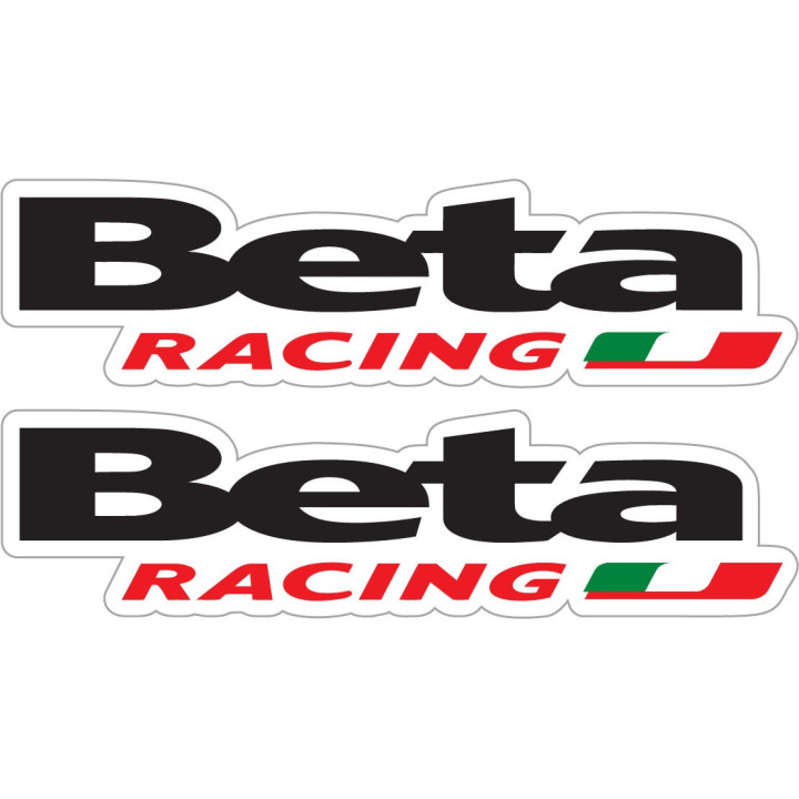 Beta Logo Style 2 Stickers Decals 2x - DecalsHouse