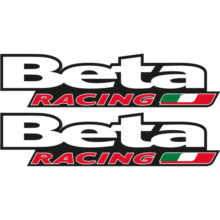 Beta Motorcycle Racing Stickers – Enduro Decals (2-Pack)
