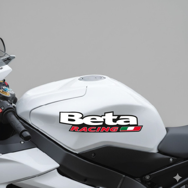 Beta Motorcycle Racing Stickers – Enduro Decals (2-Pack)