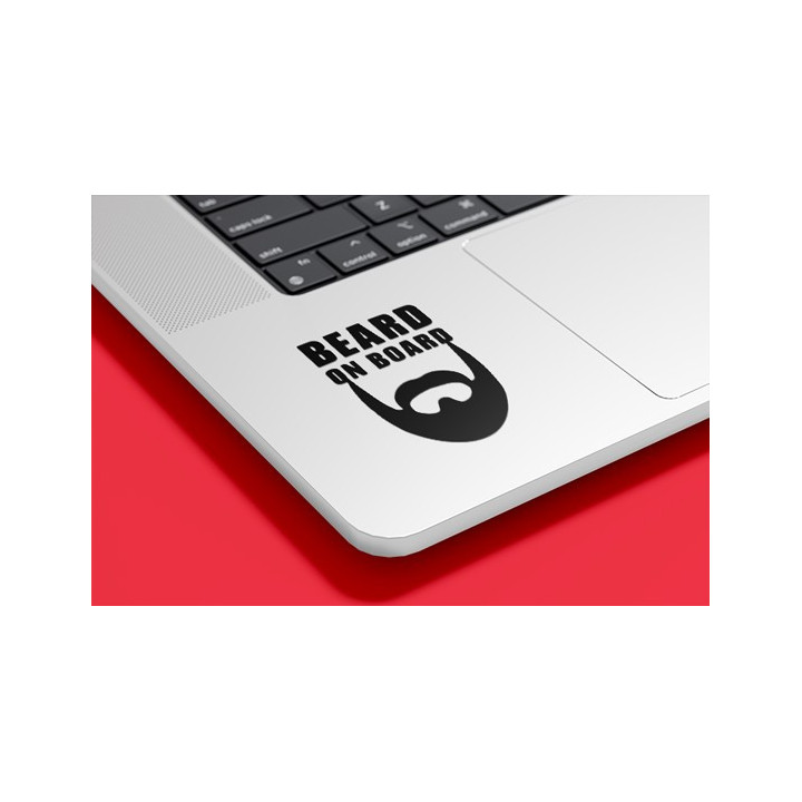 Buy Beard On Board Sticker Online