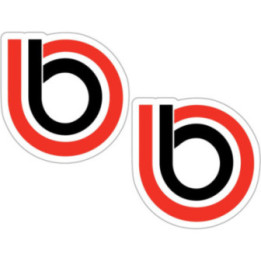 Bimota Logo Stickers Decals 2x - DecalsHouse