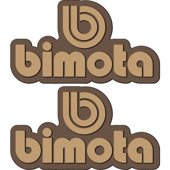 Bimota Logo Style 2 Stickers Decals 2x - DecalsHouse
