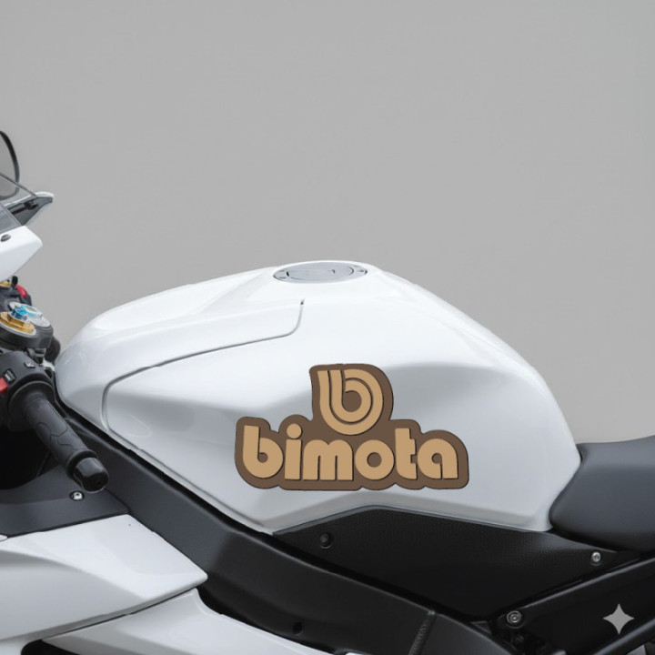 Bimota Logo Style 2 Stickers Decals 2x - DecalsHouse