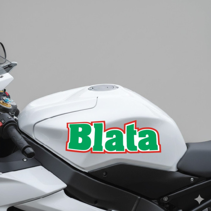 Blata Logo Stickers Decals 2x - DecalsHouse