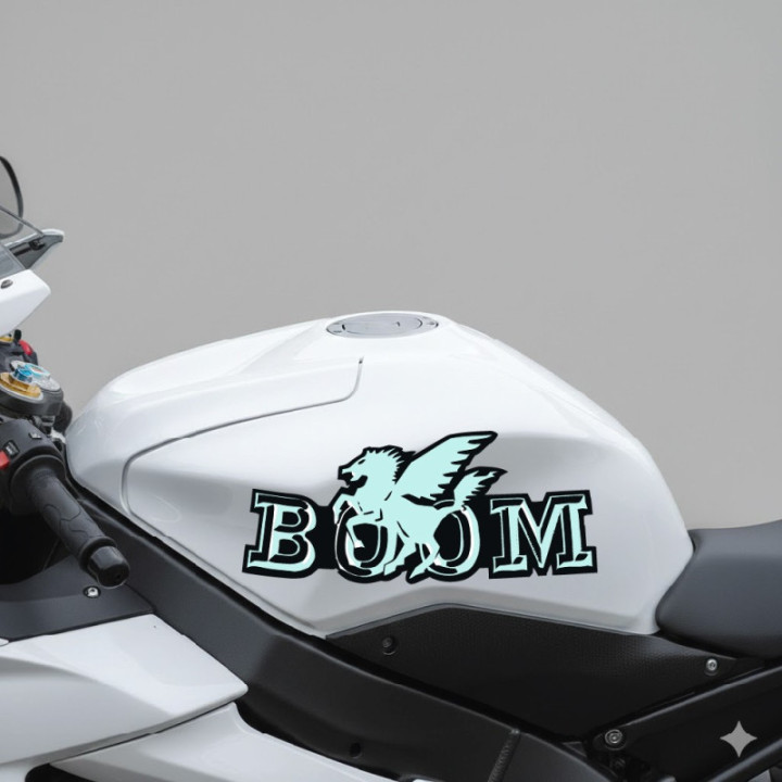 Boom Trikes Stickers – Trike Body Panel Decals (2-Pack)