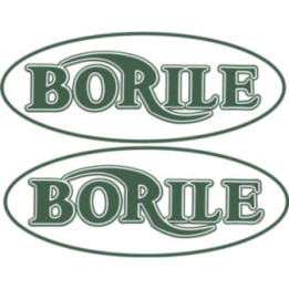 Borile Logo Stickers Decals 2x - DecalsHouse