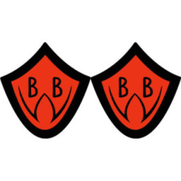 Bourget Logo Stickers Decals 2x - DecalsHouse