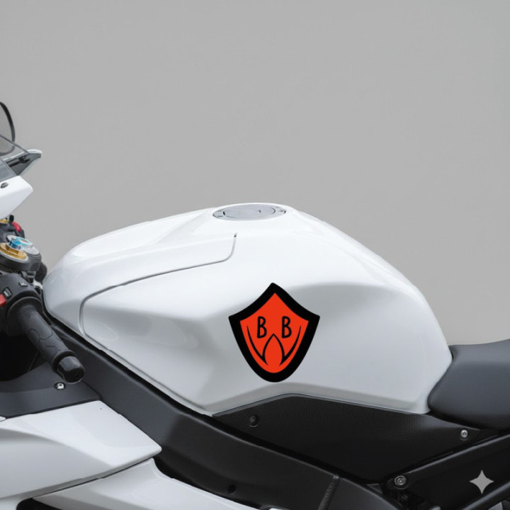 Bourget Logo Stickers Decals 2x - DecalsHouse