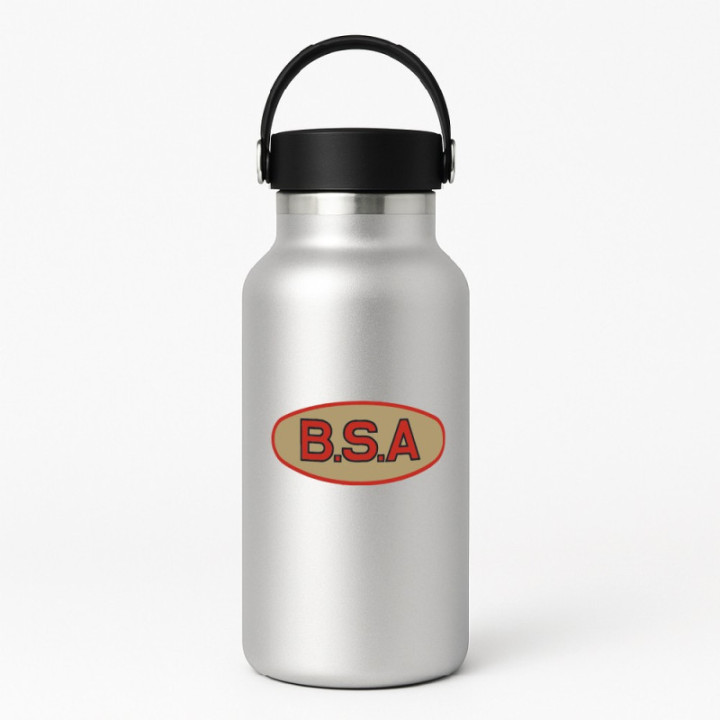 Bsa Logo Badge Stickers Decals 2x - DecalsHouse