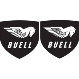 Buell Badge Style 2 Stickers Decals 2x - DecalsHouse