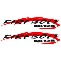 Buell Firebolt XB12R Supersport Stickers – American Sport Bike Decals (2-Pack)