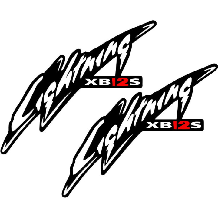 Buell Lightning XB12S Stickers – Motorcycle Decals (2-Pack)