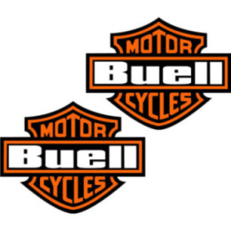 Buell Logo Harley Style Stickers Decals 2x - DecalsHouse