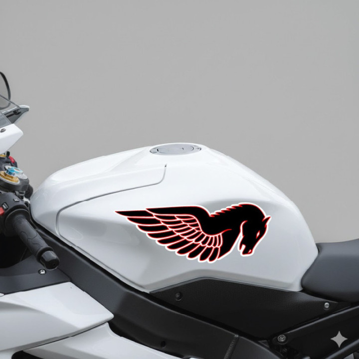 Buell Logo Style 3 Stickers Decals 2x - DecalsHouse