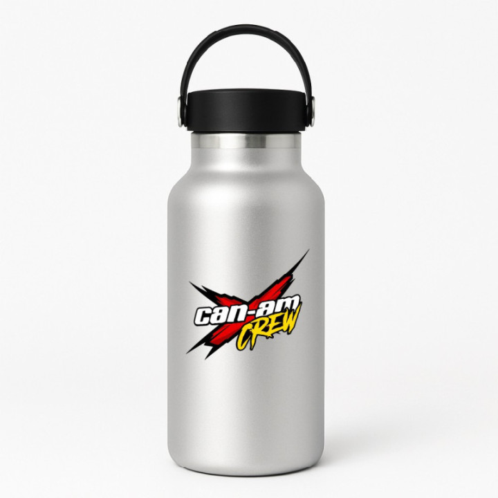 Can Am Crew Logo Stickers Decals 2x - DecalsHouse