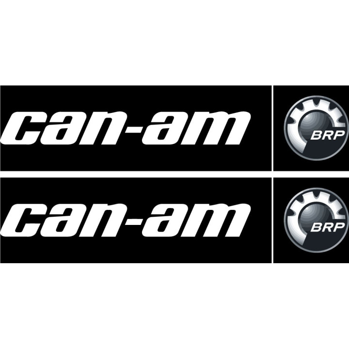 Can Am Logo Stickers Decals 2x - DecalsHouse