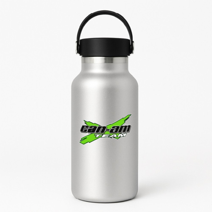 Can Am Logo Team Green Stickers Decals 2x - DecalsHouse