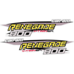 Can Am Renegade V Twin Efi Stickers Decals 2x - DecalsHouse