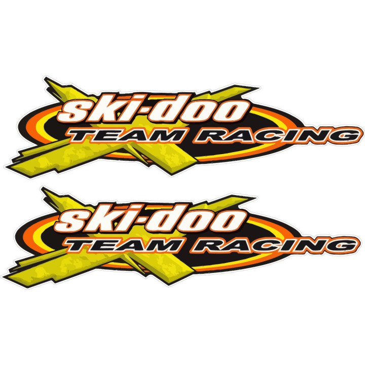 Can Am Ski Doo Team Racing Stickers Decals 2x - DecalsHouse