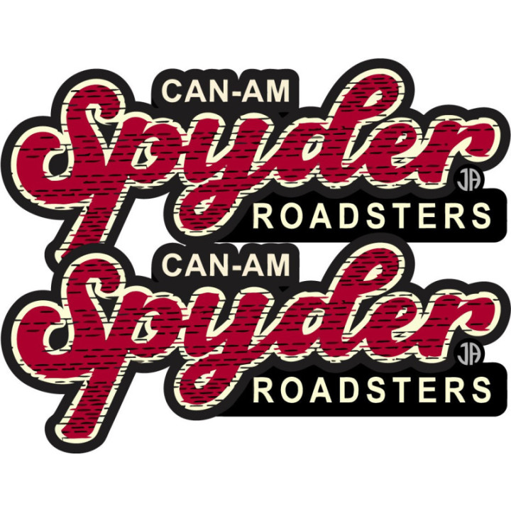 Can Am Spyder Roadster Stickers Decals 2x - DecalsHouse