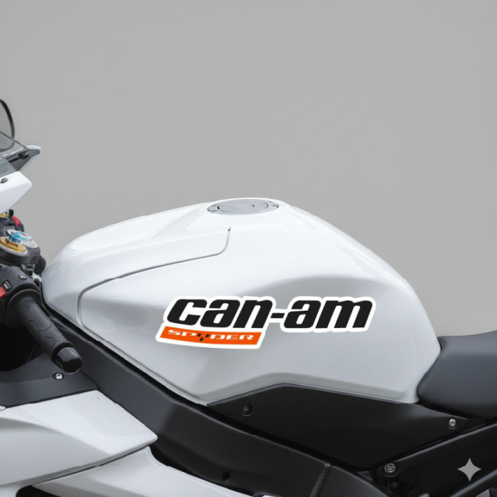 Can Am Spyder Style Stickers Decals 2x - DecalsHouse