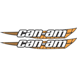 Can Am Stripe Stickers Decals 2x - DecalsHouse