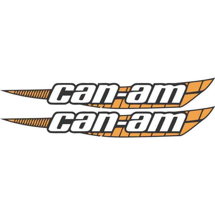 Can Am Stripe Stickers Decals 2x - DecalsHouse