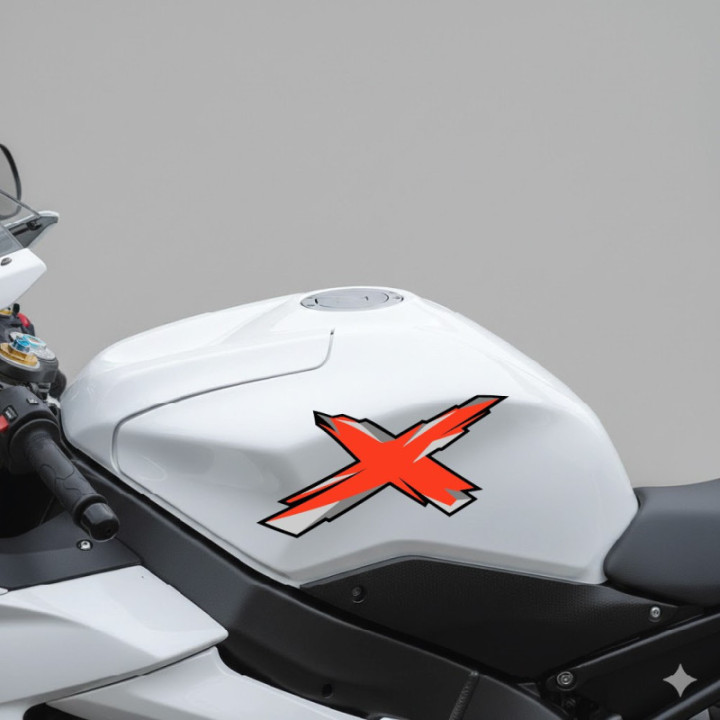 Can Am X Red Stickers Decals 2x - DecalsHouse