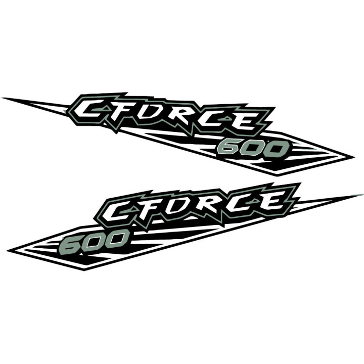 Cf Moto Cforce 600 Stickers Decals 2x - DecalsHouse