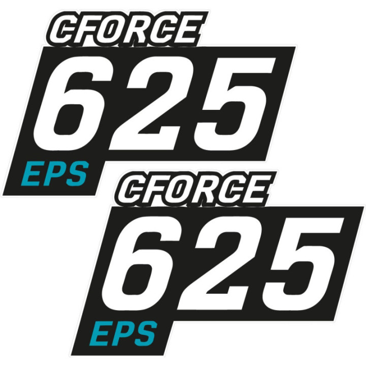 Cf Moto Cforce 625 Eps Stickers Decals 2x - DecalsHouse