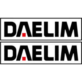 Daelim Logo Stickers Decals 2x - DecalsHouse