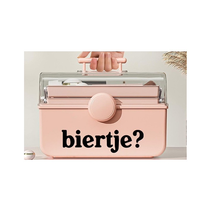 Biertje? Stickers – Funny Dutch Beer Decals (2-Pack)