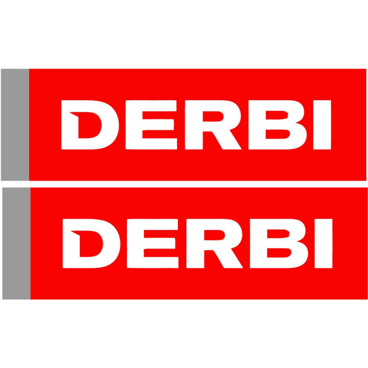 Derbi Logo Stickers Decals 2x - DecalsHouse