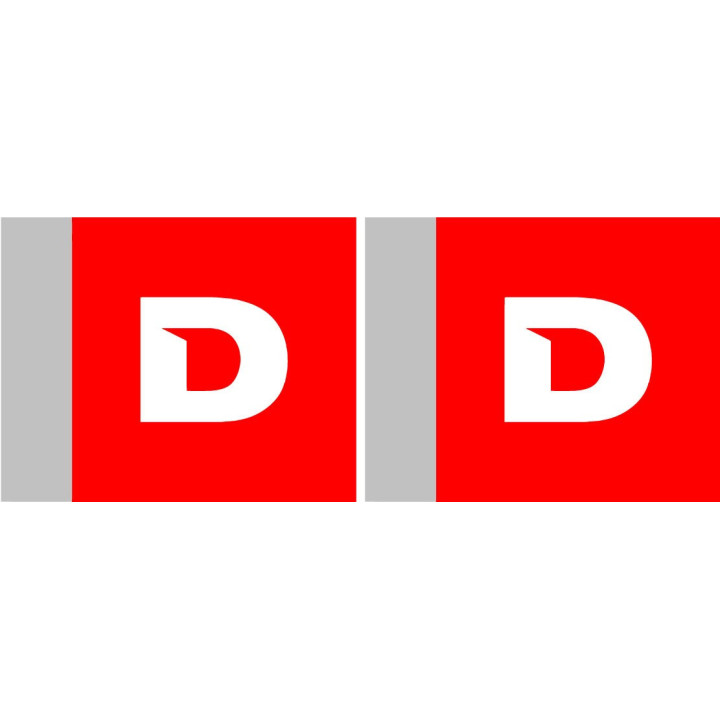 Derbi Logo Style 2 Stickers Decals 2x - DecalsHouse