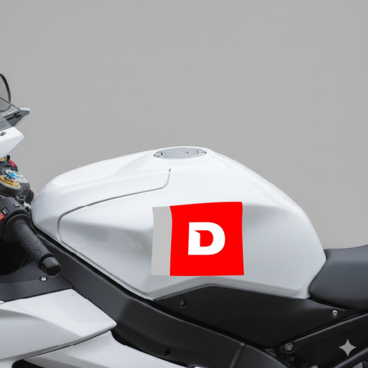 Derbi Logo Style 2 Stickers Decals 2x - DecalsHouse