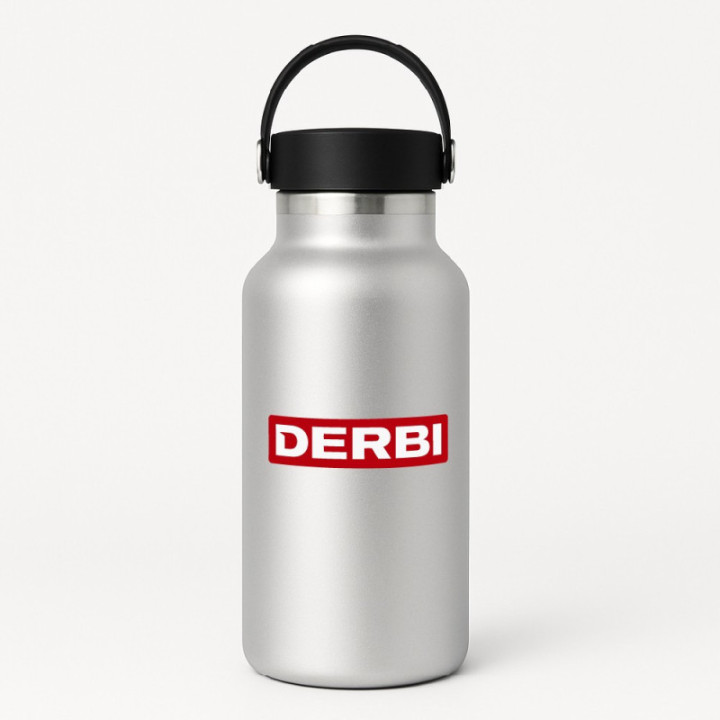 Derbi Logo Style 4 Stickers Decals 2x - DecalsHouse