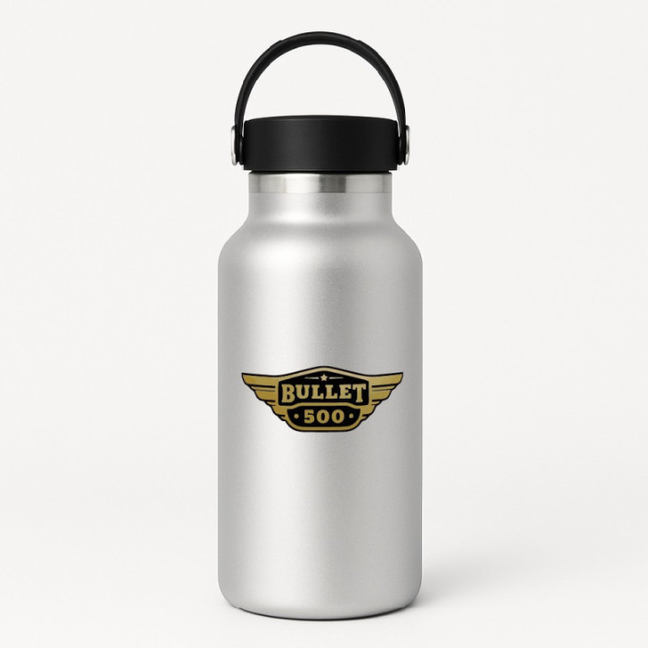 Enfield Bullet 500 Style 3 Stickers Decals 2x - DecalsHouse