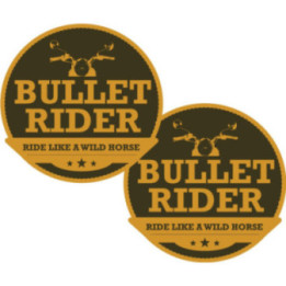 Enfield Bullet Rider Stickers Decals 2x - DecalsHouse